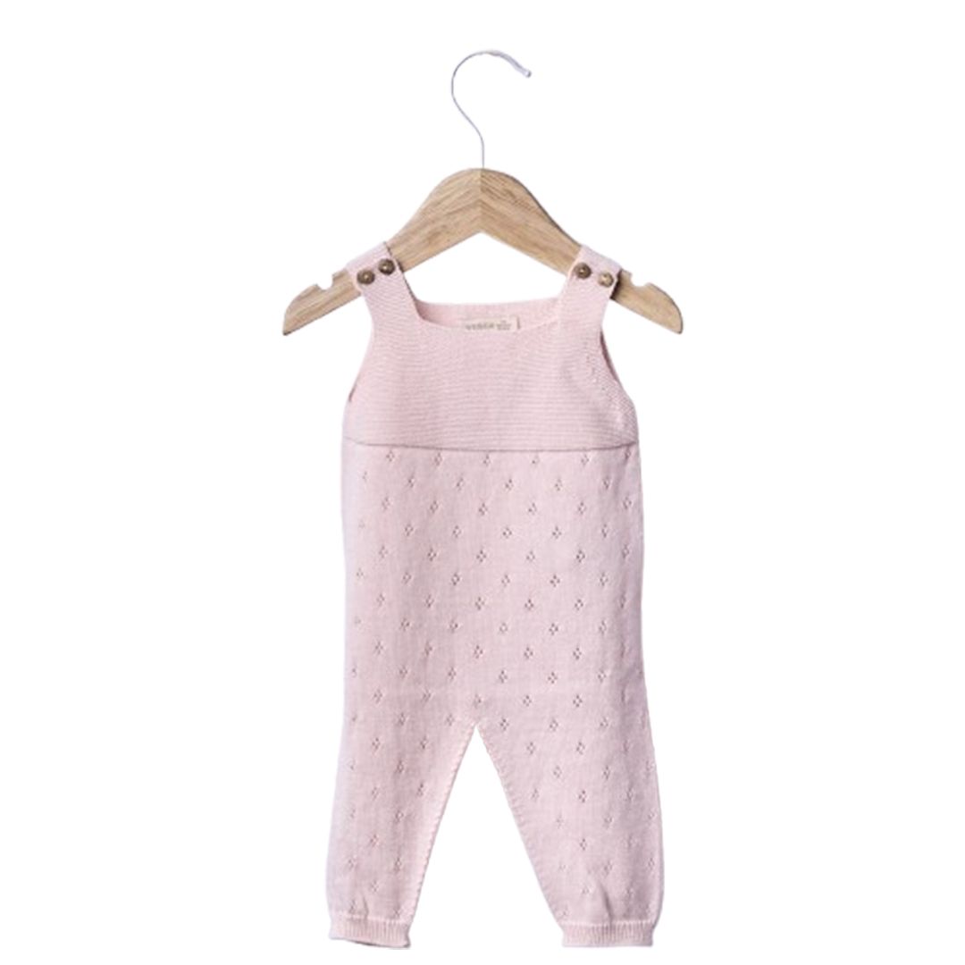 Romper, Wedoble, Jardineira, Rosa
