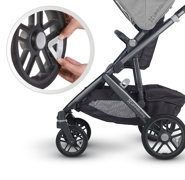 UPPAbaby VISTA hjulreflex, 4-pack