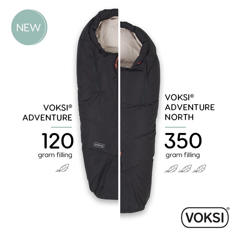 Vognpose, Voksi®, Adventure North, Black-Seashell Sand