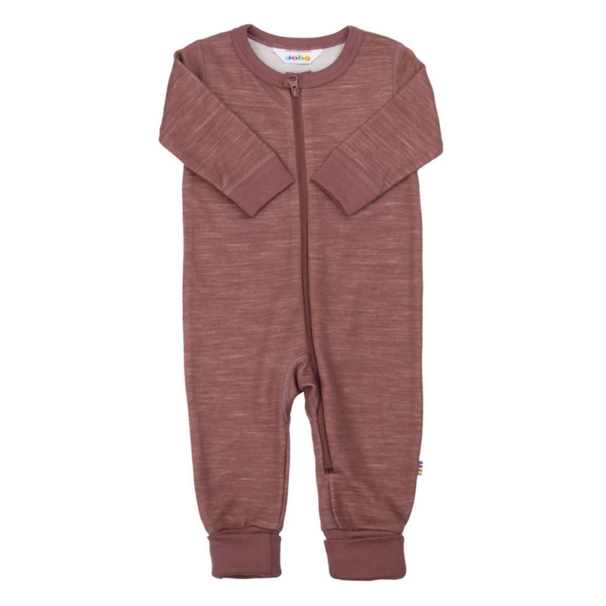 Heldress 2in1, Joha, Ull/Bambus, Dark Rose