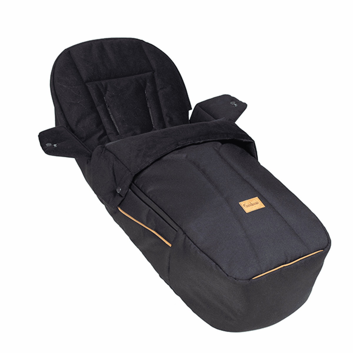 Emmaljunga 3in1 Fottrekk Flat+ Outdoor Black