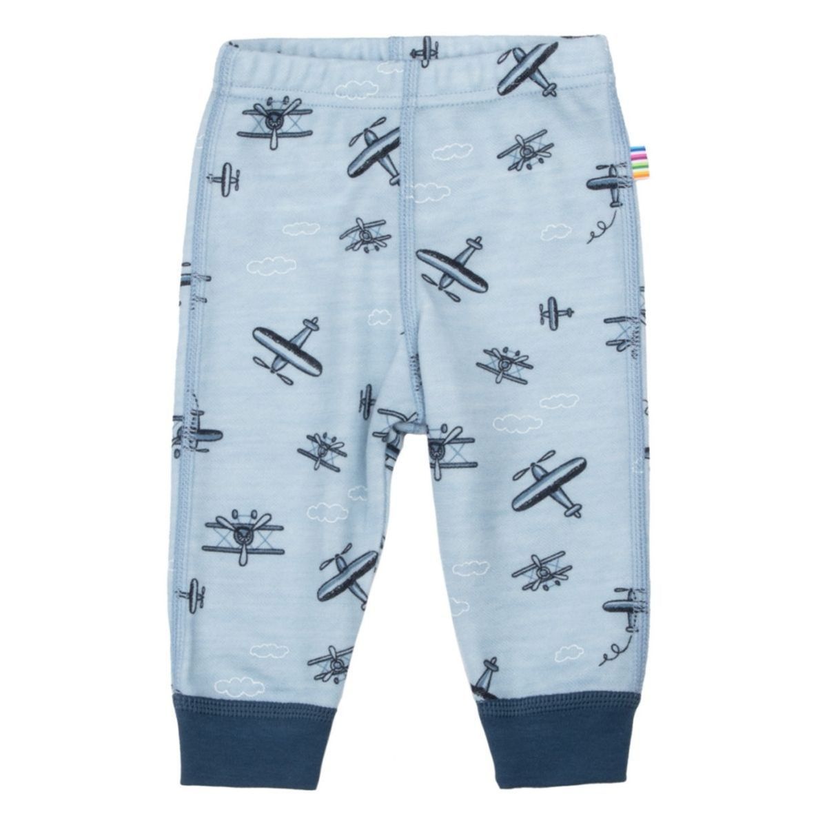 Leggings, Joha, Ull/Bambus, Fly, Light Blue