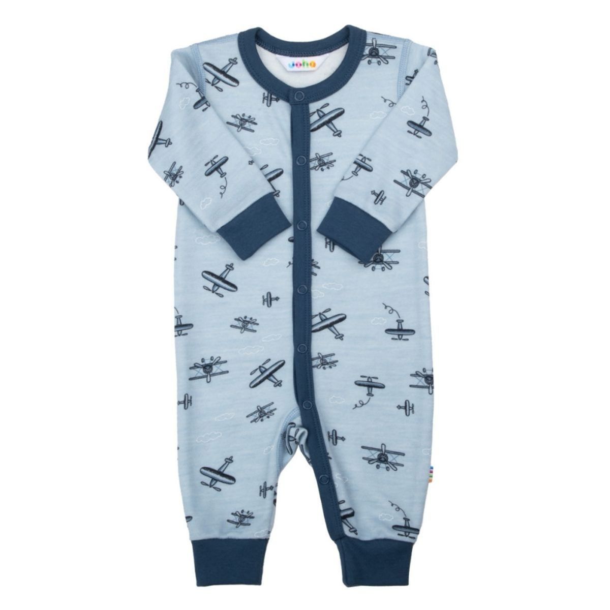 Heldress, Joha, Ull/Bambus, Fly, Light Blue