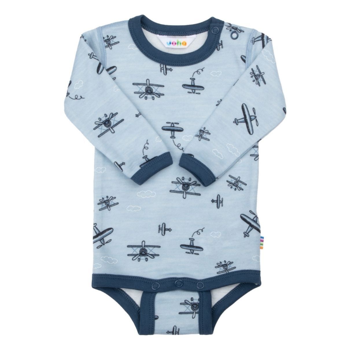 Body, Joha, Ull/Bambus, Fly, Light Blue