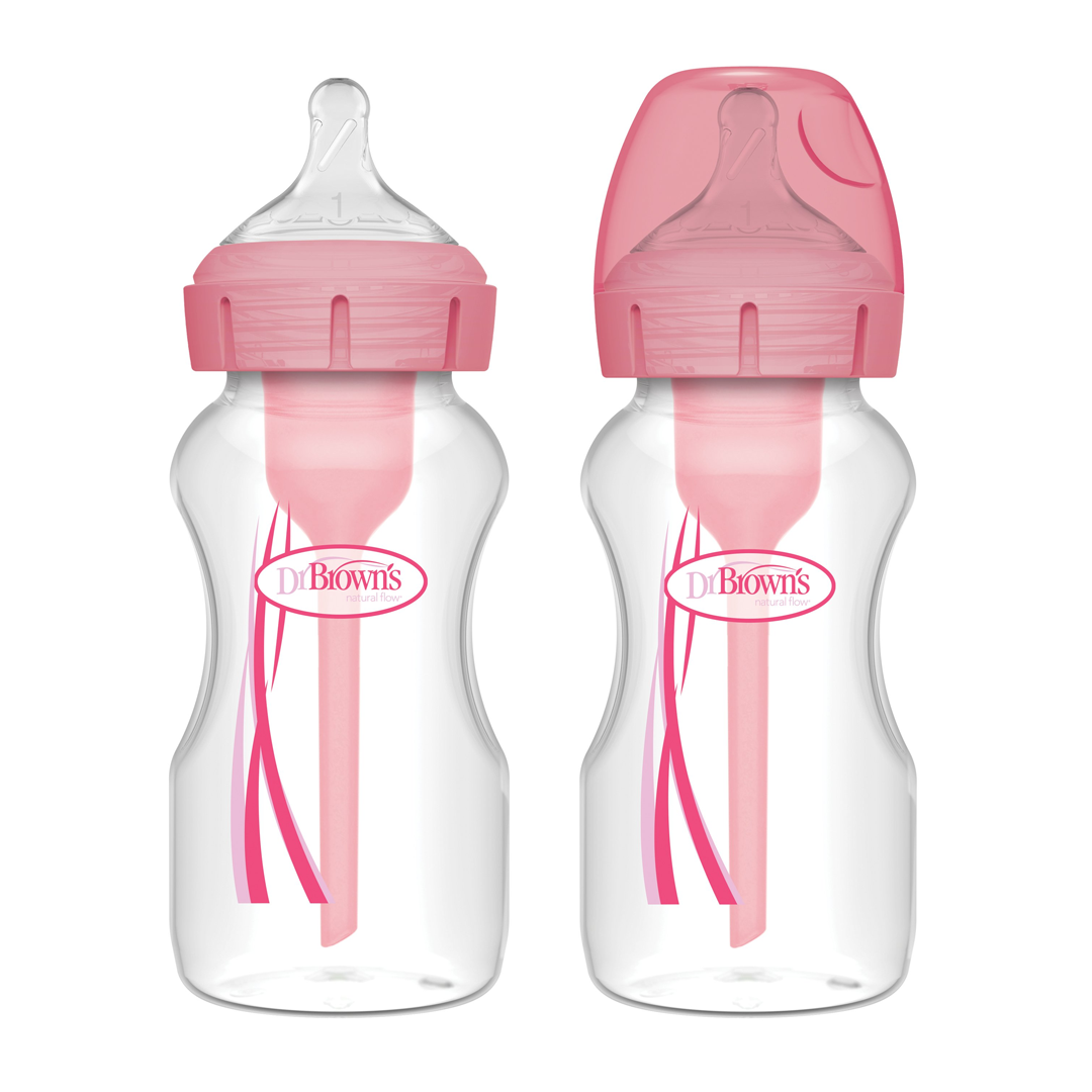 Dr.Brown Option+ WN Flaske 270ml, Rosa 2pk