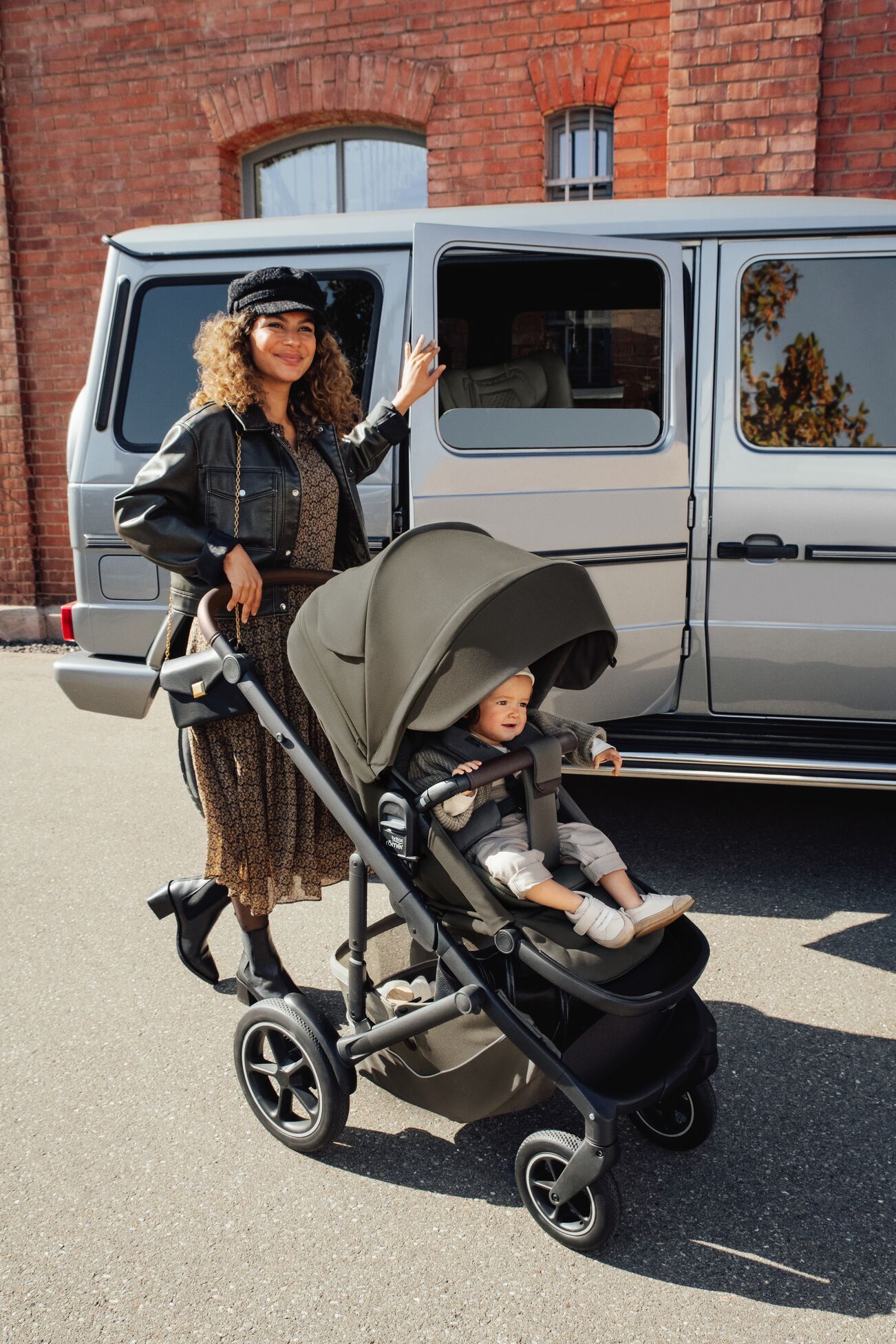 Britax, Smile 5Z, Urban Olive + Baby-Safe Pro + Base 5Z Vario, 4in1