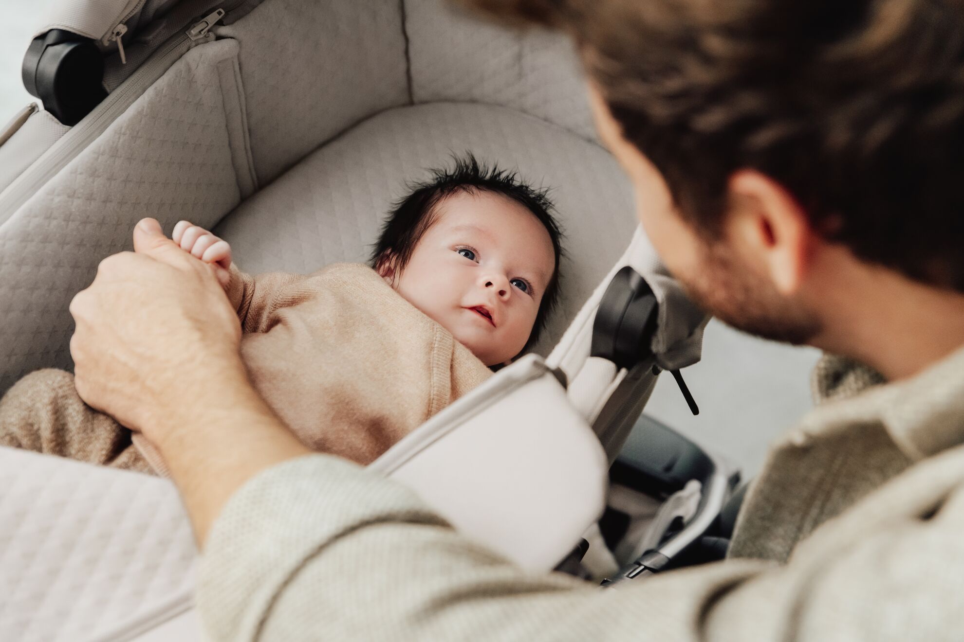 Britax, Smile 5Z, Soft Taupe + Baby-Safe Pro + Base 5Z Vario