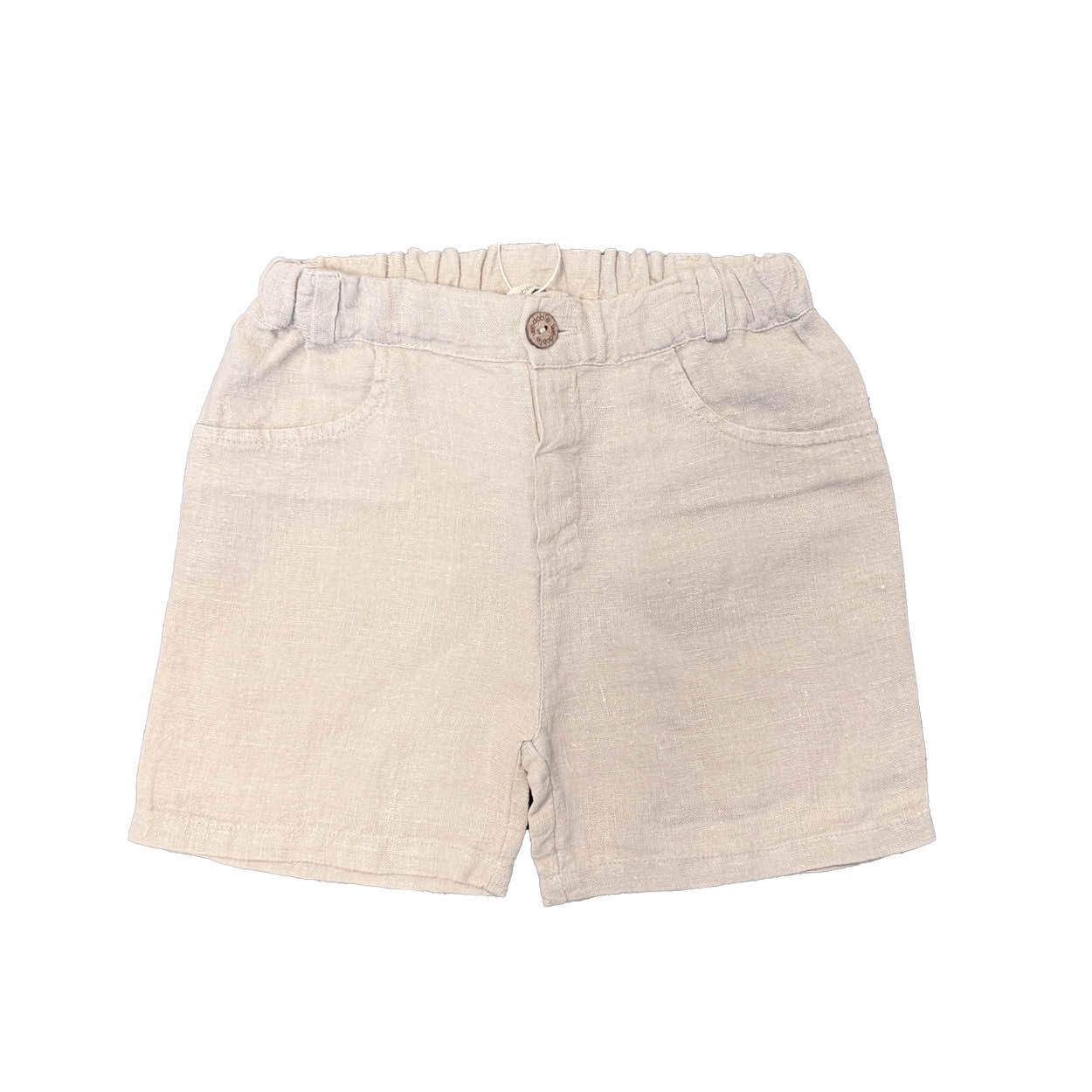 Shorts, Wedoble, Calção liso, Beje Escuro