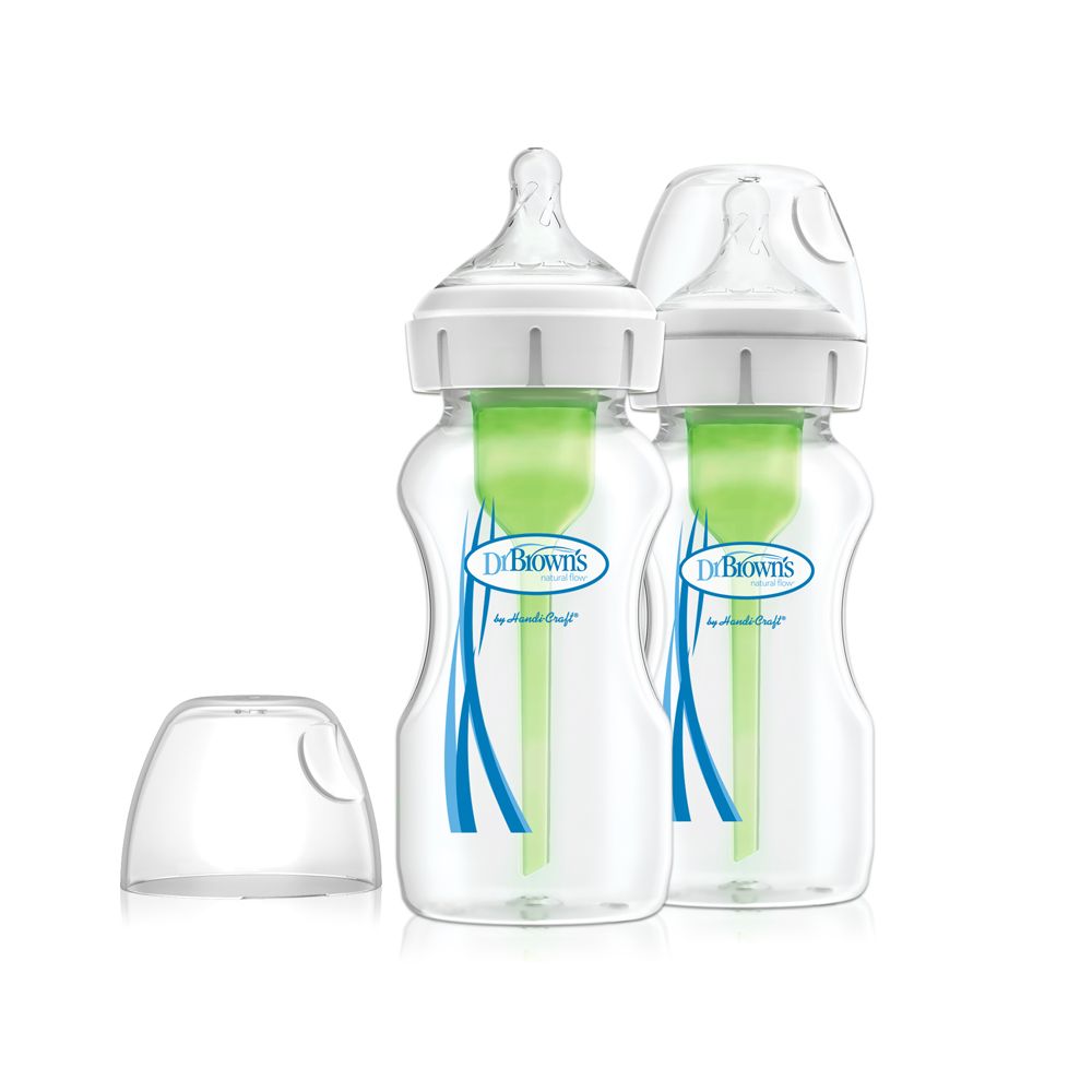 Flaske, Dr.Brown, Wideneck, 270ml, 2pk