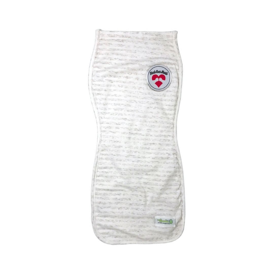 Swaddle, Woombie, Hvit striper, 0-3 mnd