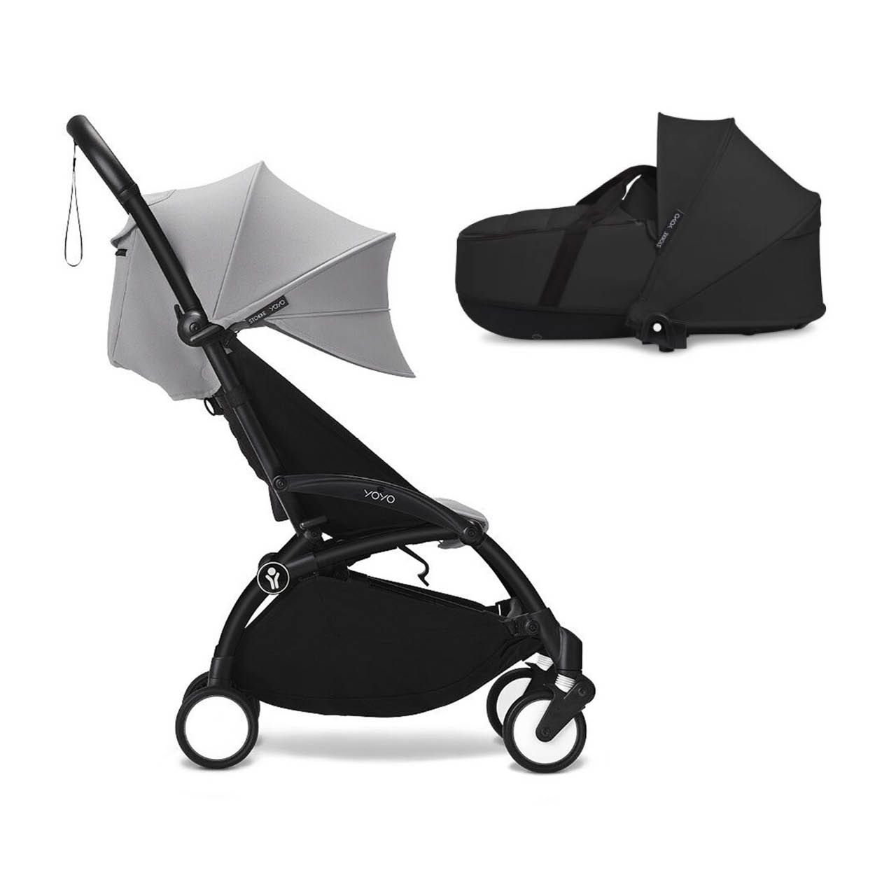 Trille, Stokke® YOYO³, Stone ink. liggedel, sort