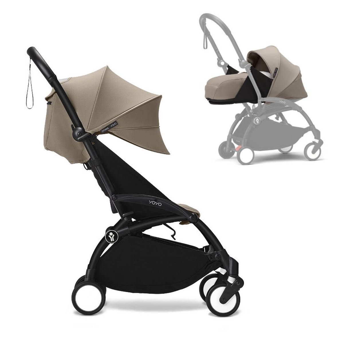 Trille, Stokke® YOYO³, Taupe ink. Newborn Pack