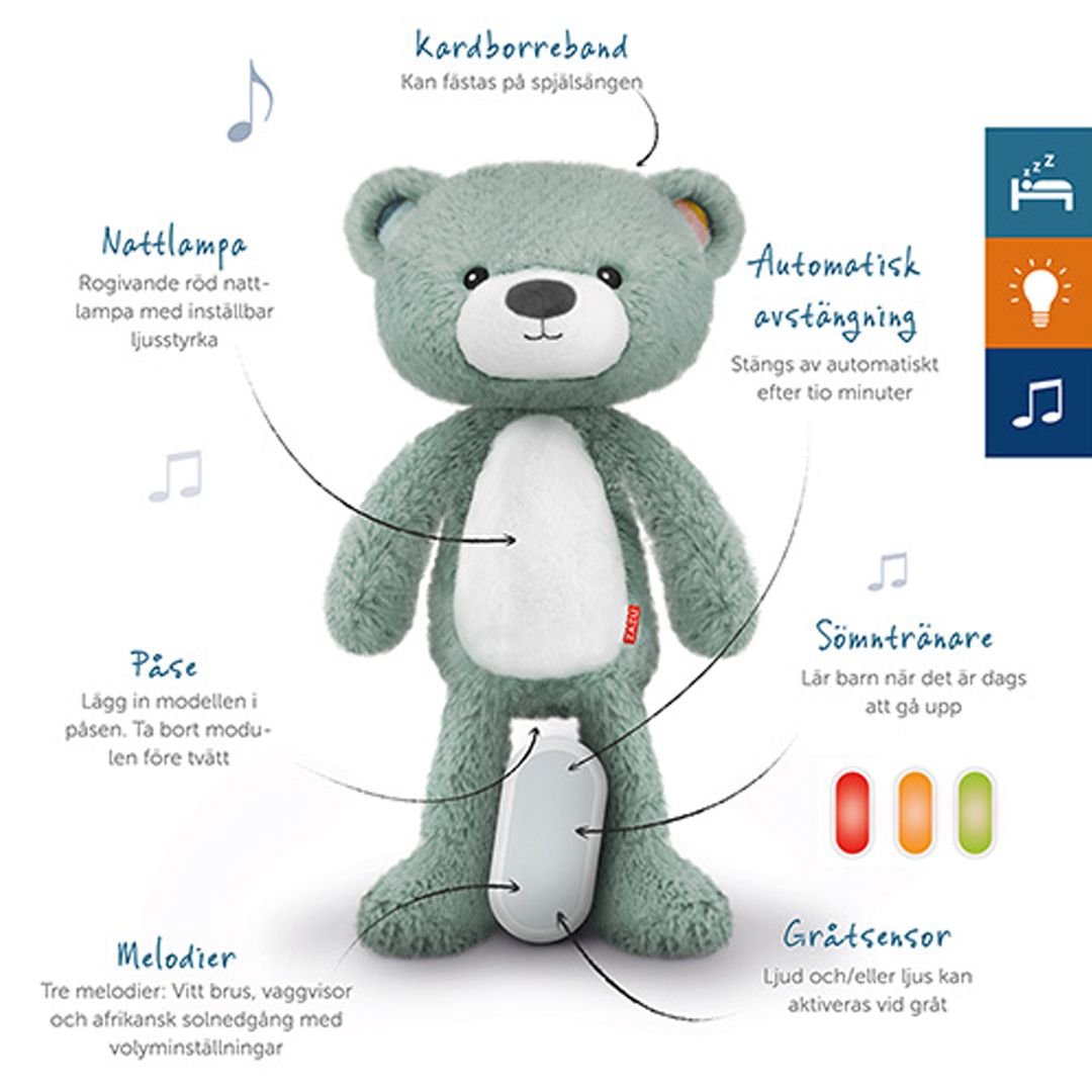 Bamse, Zazu, Brody The Bear, Blue