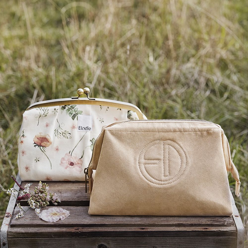 Elodie Toalettmape Zip & Go -  Alcantara