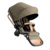 Sittedel ERGO+, Emmaljunga, Outdoor Olive (Black Frame)