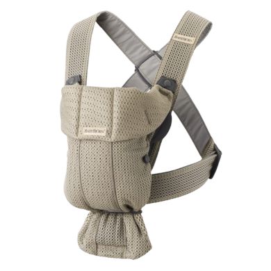 Babybjørn Bæresele Mini 3D Mesh, Gråbeige