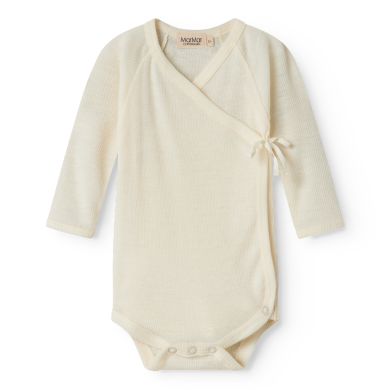 Omslagsbody, MarMar, Wool Rib, Belita, Natural