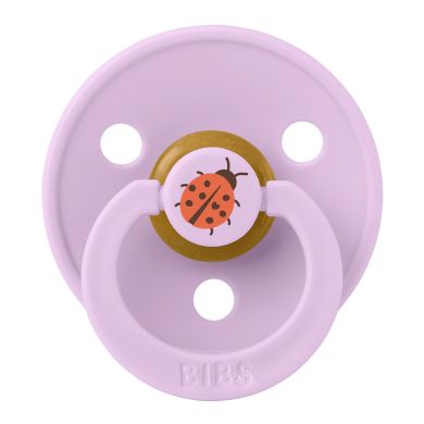 BIBS Smokk, Ladybug, Latex, Size, 1 Violet Sky