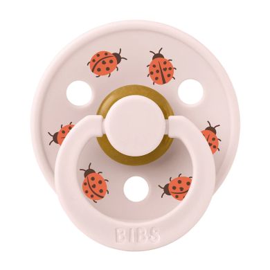 BIBS Smokk, Ladybug Friends, Latex, Size 1, Petal