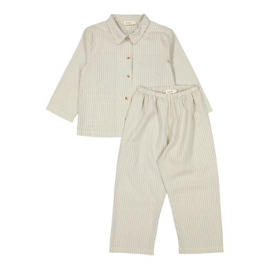 Pysjamas sett, MarMar, Blue Stone Stripe