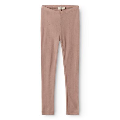 Leggings, MarMar, Wool Pointelle, Burnt Rose