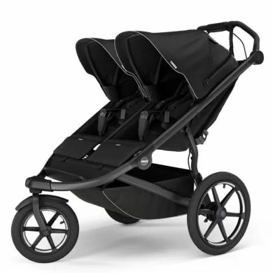 Søskenvogn, Thule, Urban Glide 3 Double, Sort