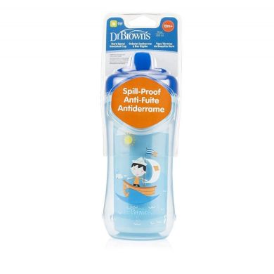 Drikkeflaske, Dr.Brown - Blue, 300ml