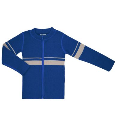Voksi® Wool, Merinoull Jakke Rib, Twilight Blue