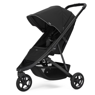 Thule Barnevogn Spring 2, Black on Black