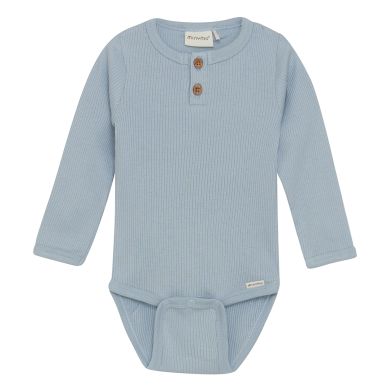 Body LS Rib, Minymo, Blue, Blue Fog