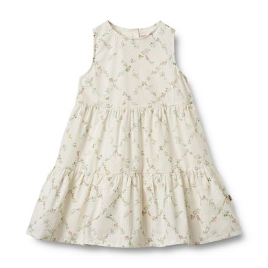 Kjole, Wheat, Luise, Ivory Flowers