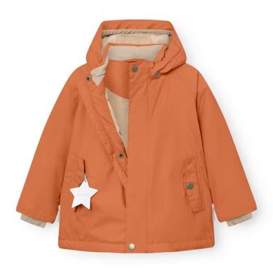 Vinterjakke, Mini A Ture, Wally, Leather Brown