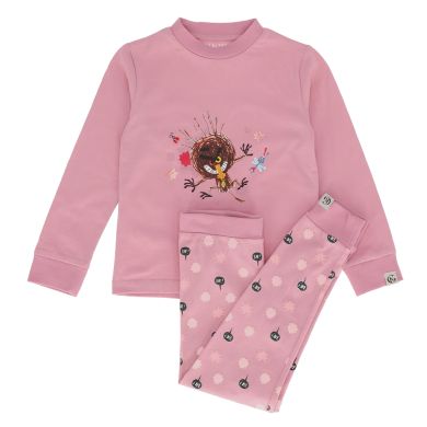 Bukkene Pysjamas, Gullkorn Design, Tåkerosa