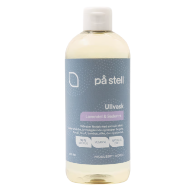 Ullvask, På Stell, 500ml, Lavendel & Sedertre, EcoCert 