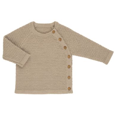 Voksi® Wool, Honeycomb Genser, Melange Sand