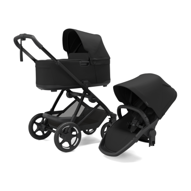 Komplett Barnevogn, Thule Charm, Black on Black