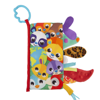 Playgro Tails Of The World Sensory Book 0m+