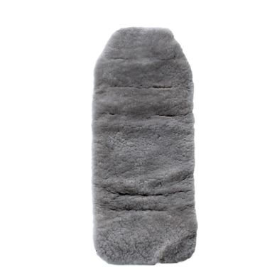 Lammeskinn til vogn, Korthåret, Segr, Lysegrå   