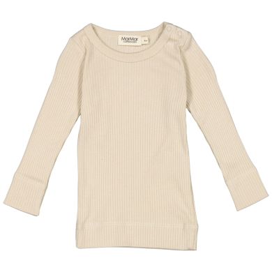 Genser, MarMar, Plain Tee Ls, Grey Sand