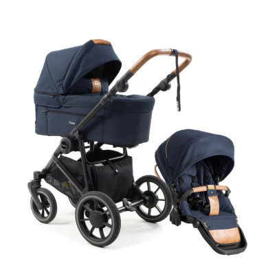 Emmaljunga, Komplett Barnevogn, Super Sonic, Outdoor Dark Navy