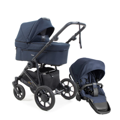 Emmaljunga, Komplett Barnevogn, Super Sonic, Urban Dark Navy