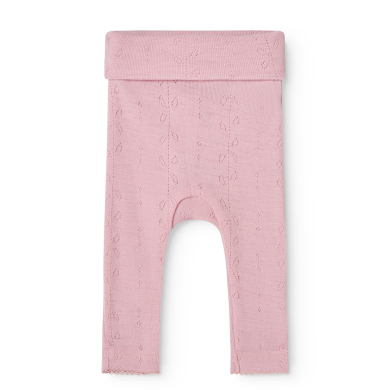 MarMar Leggings Ull, Piva, Pointelle, Soft Berry