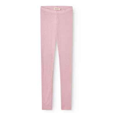 MarMar Leggings Ull, Pointelle, Soft Berry