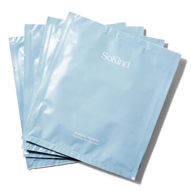 Belly Sheet Masks, SoKind, Blissful Moments, 4pk