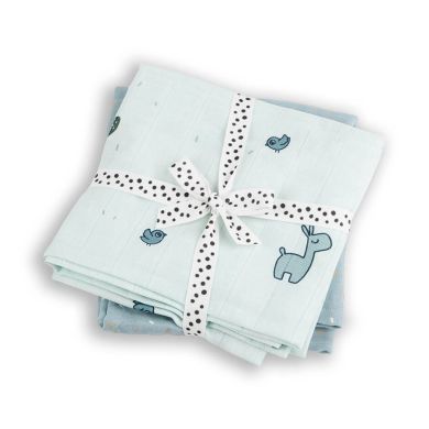 Swaddle, Done By Deer, 2pk, Lalee Blue