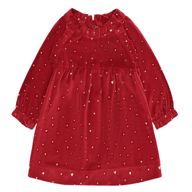 Hust&Claire Kjole, Kis Gold, Teaberry