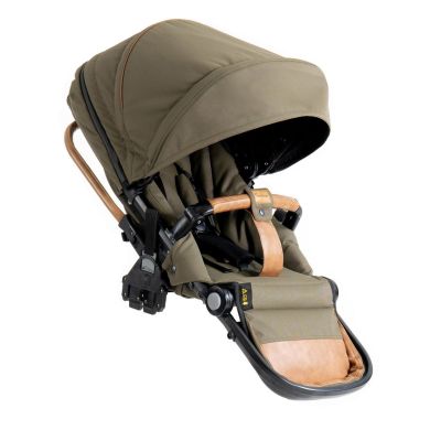 Sittedel ERGO+, Emmaljunga, Outdoor Olive (Black Frame)
