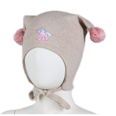 Kivat Bomullslue Unicorn Latte