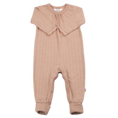 Jumpsuit, Joha, Merinoull/Silke, Peach