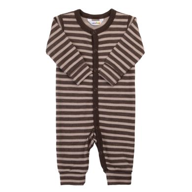 Joha Heldress Merinoull, Striper Brun
